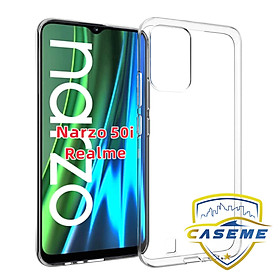 Ốp lưng dẻo trong suốt TPU cao cấp dành cho Realme Narzo 50i