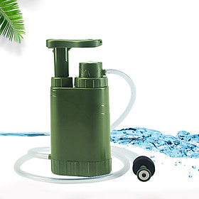 Water Purifier Pump Purification System Outdoor Survival Water Filter for Travel Climbing