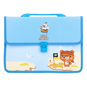 Cặp Học Sinh 2 Ngăn Deli - W38167 (Giao Màu Ngẫu Nhiên)