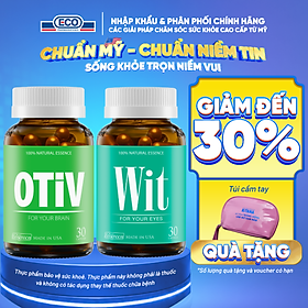Combo Tăng Sức Khỏe Não Bộ Và Thị Lực Ecogreen Cho Học Sinh, Nhân Viên Văn Phòng (Dùng 1 Tháng)