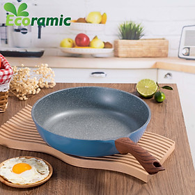 Mua Chảo Chống Dính Ecoramic Vân Đá Đáy Từ Chính Hãng Cao Cấp  Chảo cạn siêu bền  Dùng cho mọi loại bếp trừ bếp từ  Bảo hành chính hãng 2 tháng