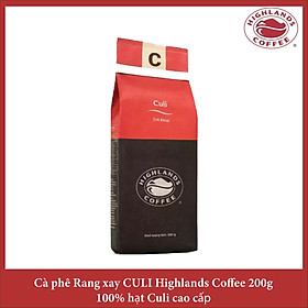 Cà phê Rang xay Highlands Coffee 200g - Moka/Culi/TruyềnThống