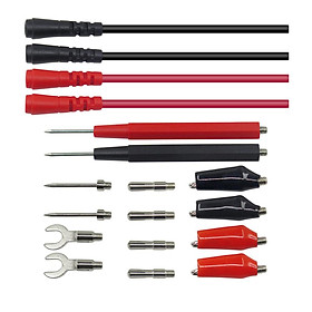 P1500 Test Lead Cable Probe Kit for Multimeter Alligator Clip Pins U type