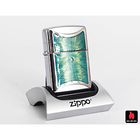 Bật Lửa Zippo 2005 – Zippo Splash Emblem High Polished Chrome