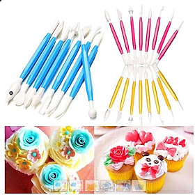 Bộ dụng cụ làm fondant cơ bản 9 MÓN - FODA9P