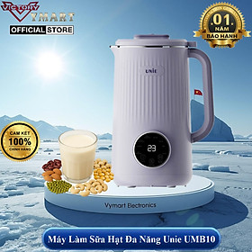 Máy Làm Sữa Hạt Đa Năng Mini Unie UMB10 (Model New) 8 Chức Năng, Dung Tích 1L - Hàng Chính Hãng