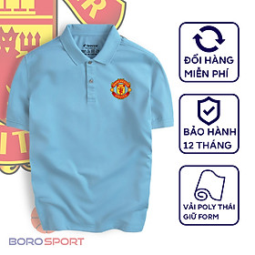 Áo Polo Boro Sport Chất Liệu Vải Poly Thái Giữ Form Thiết Kế Thời Trang Năng Động Manchester United