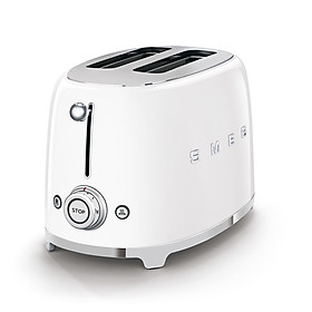 Máy nướng bánh mì SMEG Toaster TSF01WHEU, Hàng Chính Hãng