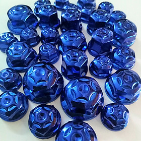 CHỤP ỐC XE MÁY , XE ĐIỆN NHIỀU MÀU SẮC  - 30 ỐC