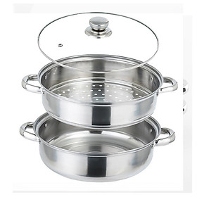 Mua Nồi lẩu kèm xửng hấp inox 2 tầng đa năng