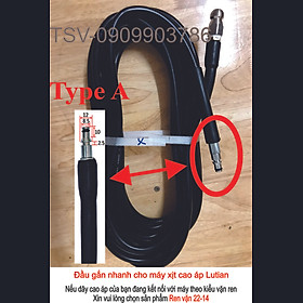 Mua Dây thông cống bằng áp lực nước- Dùng cho máy xịt rửa Lutian