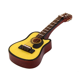 3-4pack 1:12 Dollhouse Miniature Music Instrument Acoustic Guitar