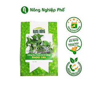Mua Hạt giống rau thơm sả ( é trắng ) RADO 189 Rạng Đông - Gói 5gram