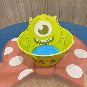 Chén ăn tô nhựa melamine hình Mike 1 mắt Disney nổi 3D cho trẻ em bé trai - CHENMIKE