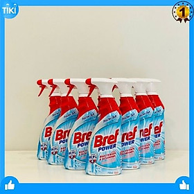Chai xịt khử trùng nấm mốc, vi khuẩn diệt 99,9% vi khuẩn bref power 750ml, hiệu quả tức thì chống lại 99,99% tất cả vi khuẩn và vi trùng.