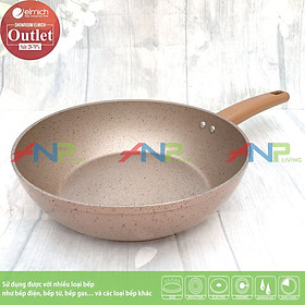 Mua Chảo Chống Dính Xào Rán Sâu Lòng Hợp Kim Nhôm Đáy Từ  ELMICH EL-3028 28CM