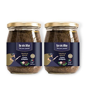 Combo 2 Hũ Sốt Nấm Cục - Truffle Sauce - La Sicilia Italia 500 Gram