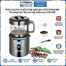 Mua Máy rang hạt cà phê công nghệ gia nhiệt không khí chuyên nghiệp thương hiệu Cafemasy CCR-305 - Hàng Nhập Khẩu
