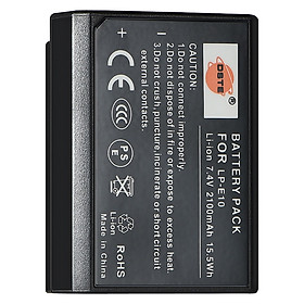 Mua Pin LP-E10 DSTE 2100mAh cho Canon 3000D 1500D 1300D 1200D 1100D Rebel T3 T5 T6 Kiss X50 X70 (Hàng nhập khẩu)