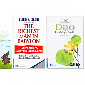 Combo 2 quyển: Người Giàu Có Nhất Thành Babylon + Đạo - Con Đường Không Lối (Tặng kèm bookmark danh ngôn hình voi)