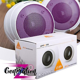 Mua Loa Loyfun LF-806 2.0 (Trắng) - LOA VI TÍNH LOYFUN (LF-806). Loa Mini 2.0 Loyfun 806 Siêu Nhỏ Gọn Nguồn USB - Hàng Nhập Khẩu