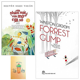Combo Forrest Gump và Vừa Nhắm Mắt Vừa Mở Cửa Sổ( Tặng kèm Sổ Tay Xương Rồng)