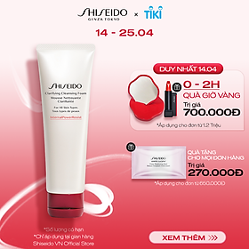 Sữa Rửa Mặt Tạo Bọt Thanh Lọc Da Shiseido Clarifying Cleansing Foam (125ml) - 14529