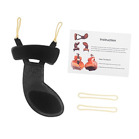 Violin Shoulder Rest Violin Parts Comfortable Slip Resistant Chinrest Cushion Chinrest Pad for Musical Instrument Accessories
