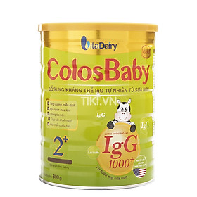 3 Hộp Sữa Bột Vitadairy ColosBaby Gold 2+ 800g