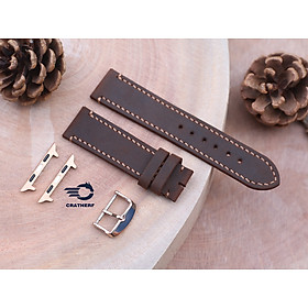 Dây Đeo Thay Thế Dành Cho Apple Watch - Da dò sáp ngựa điên Handmade - Hàng chính hãng