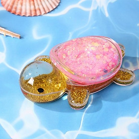 Mua Mô hình rùa nước kim tuyến - dùng làm decor trang trí - size to