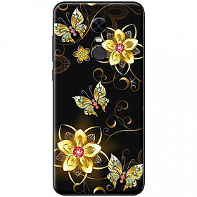 Ốp lưng dành cho Xiaomi Redmi 5 Plus mẫu Hoa bướm vàng