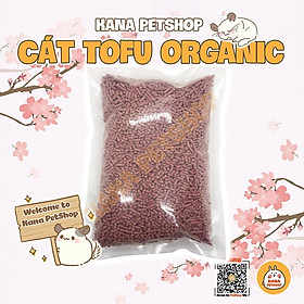 Cát Đậu Hủ Tự Nhiên FREESHIP 500G Cát TOFU Organic Lót Chuồng Vệ Sinh Cho Hamster, Mèo , Thỏ , Bọ , Chinchilla , Sóc v