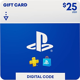 Thẻ Psn 25$ Hệ US
