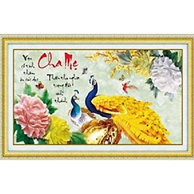 Tranh thêu Cha mẹ - LV3248