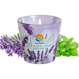 Ly nến thơm tinh dầu Bartek Lavender 115g QT5351 - oải hương, bạc hà, nến trang trí, thơm phòng, thư giãn, hỗ trợ khử mùi (giao mẫu ngẫu nhiên)
