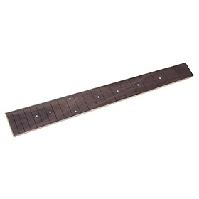 Guitar Fretboard Wood Fingerboard for 41'' Acoustic Folk Guitar Purlfing Pearl Inlay