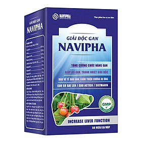 Combo 2 Giải Độc Gan NAVIPHA - Thanh Nhiệt Giải Độc, Bảo Vệ Gan, Giảm Dị Ứng