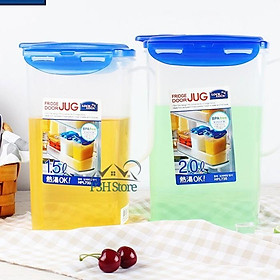 Bình nước Lock&Lock dạng rót Jug 1.5L/2L/3L HPL733 HPL735 HAP607 nhựa PP an toàn thực phẩm