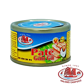 Pate gan gà 90g - Đồ Hộp Hạ Long