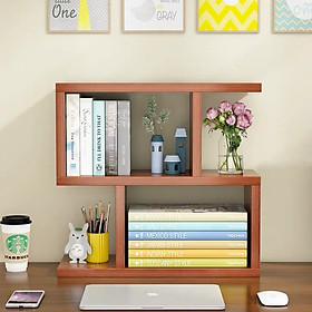 Mua Giá Sách Để Bàn  Kệ Sách Gỗ Để Bàn Làm Việc Chữ S  Gỗ MDF Chống Ẩm  Chống Mối Mọt  Tối Ưu Không Gian Làm Việc