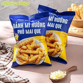 Snack Bánh Mì Nướng Phô Mai Que FRESH GARDEN Giòn Xốp Béo Thơm Phô Mai