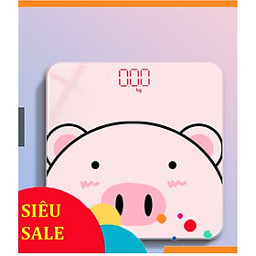 Mua Cân hình heo hồng siêu dễ thương mẫu sạc điện 2020