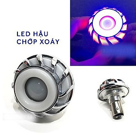 Đèn chớp hậu stop xe máy bi cầu ngũ sắc mẫu mới loại đẹp