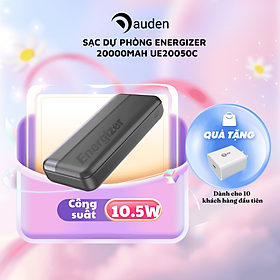 Mua Sạc dự phòng Energizer 20 000mAh/3.7V Li-Polymer UE20050C - Hàng chính hãng bảo hành 2 năm 1 đổi 1