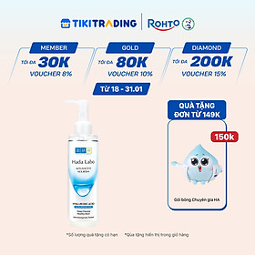 Dầu tẩy trang dưỡng ẩm Hada Labo Advanced Nourish Hyaluron Cleasing Oil 200ml