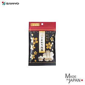 Tăm bông ngoáy tai kháng khuẩn mềm Sanyo Nhật Bản - Made in Japan