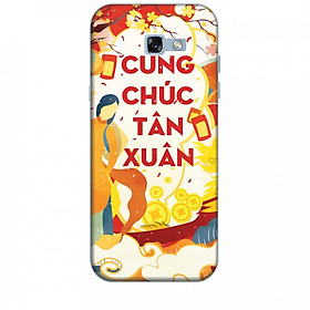 Ốp lưng dành cho điện thoại  SAMSUNG GALAXY A7 2017 Cung Chúc Tân Xuân
