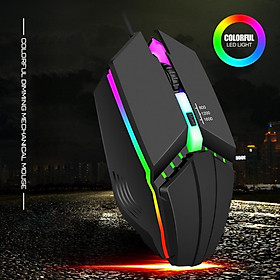 【COD】 X3 Wired Game Mouse 1600DPI Optical 4 Button Usb Mouse With Led Colorful Lights For Desktop Laptop Computer