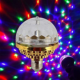 Mua ĐÈN LED PHA LÊ XOAY TRÒN 8 MÀU CẮM ĐIỆN - GỒM ĐÈN VÀ ĐUI